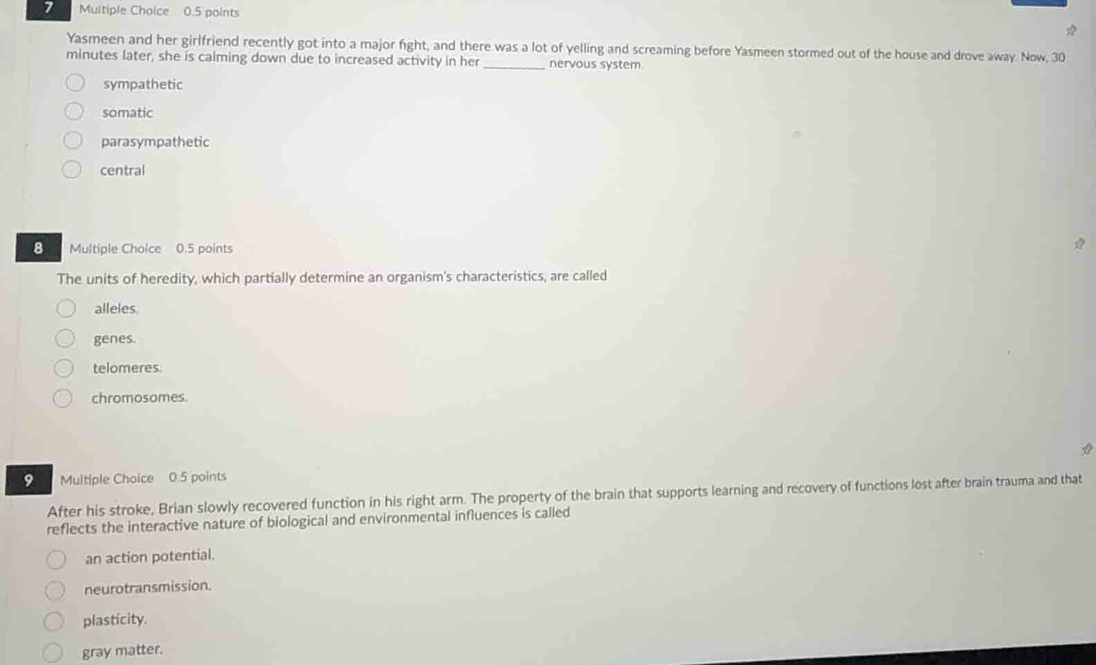 7 multiple choice 0.5 points yasmeen and her girlfriend recently got in…