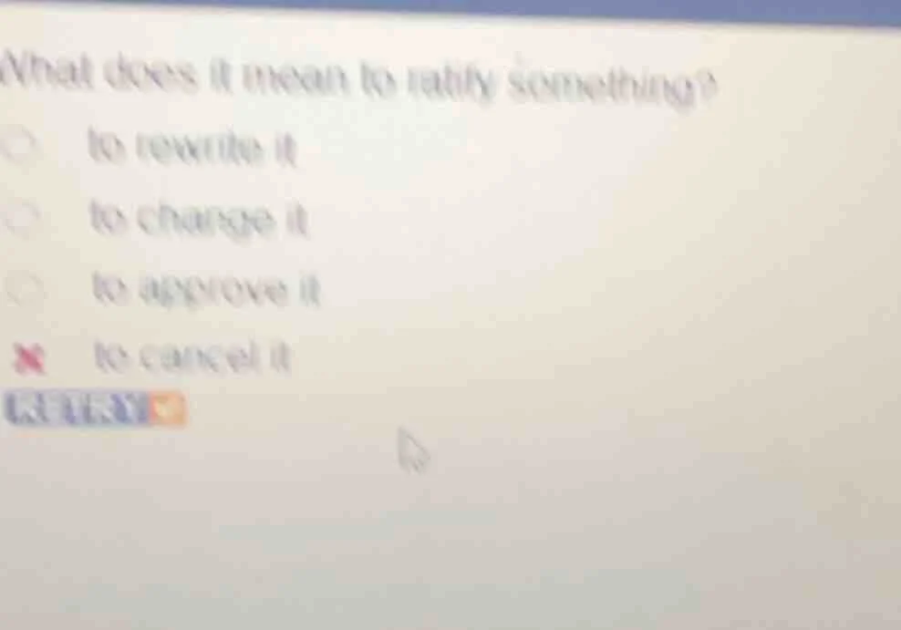 what does it mean to nullify something? to rewrite it to change it to a…