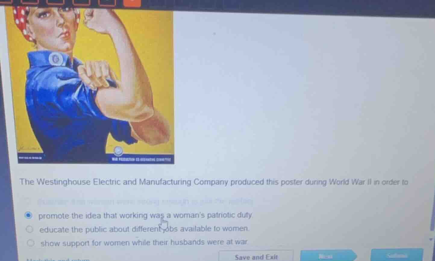 the westinghouse electric and manufacturing company produced this poste…