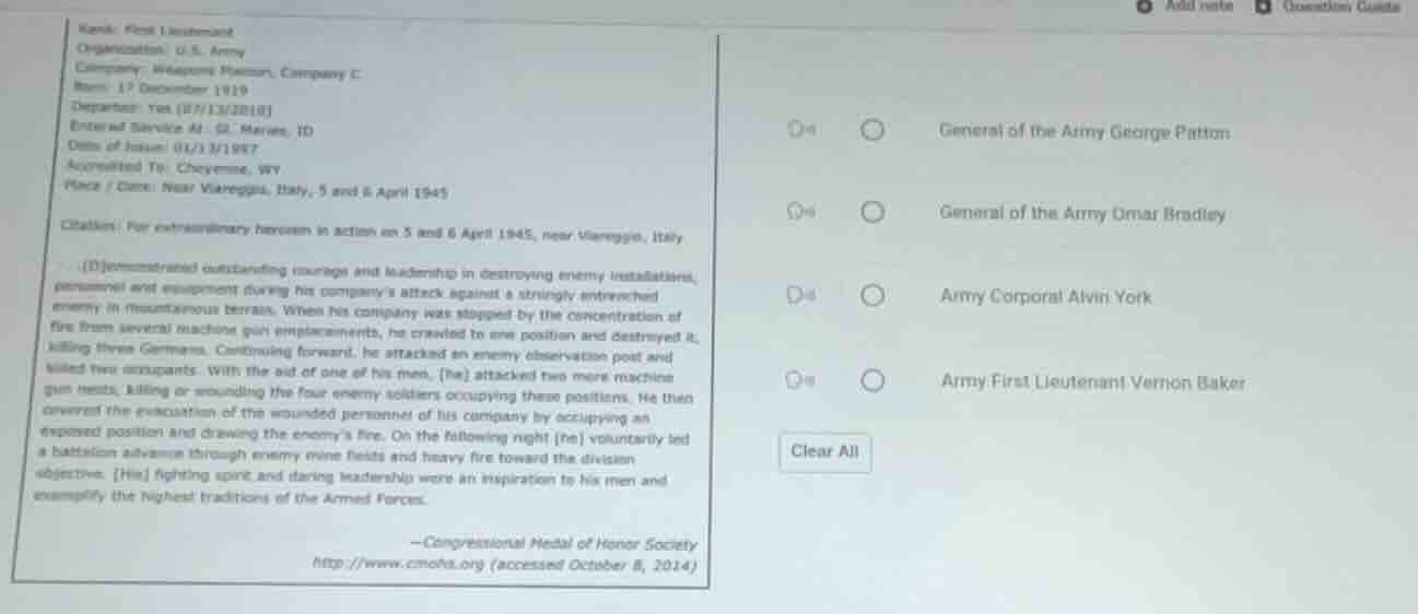 name: post 1 instrument organization: u.s. army company: weapons platoo…