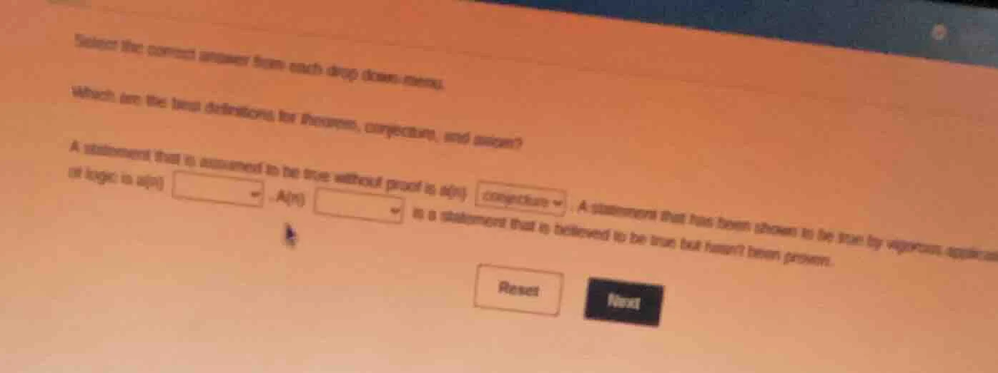 select the correct answer from each drop - down menu. which are the bes…