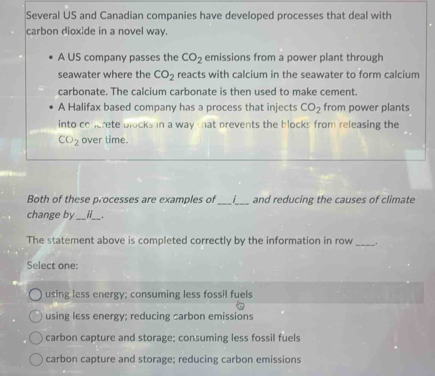 several us and canadian companies have developed processes that deal wi…
