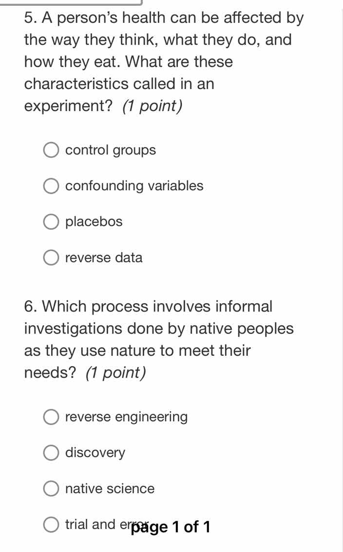 5. a person’s health can be affected by the way they think, what they d…