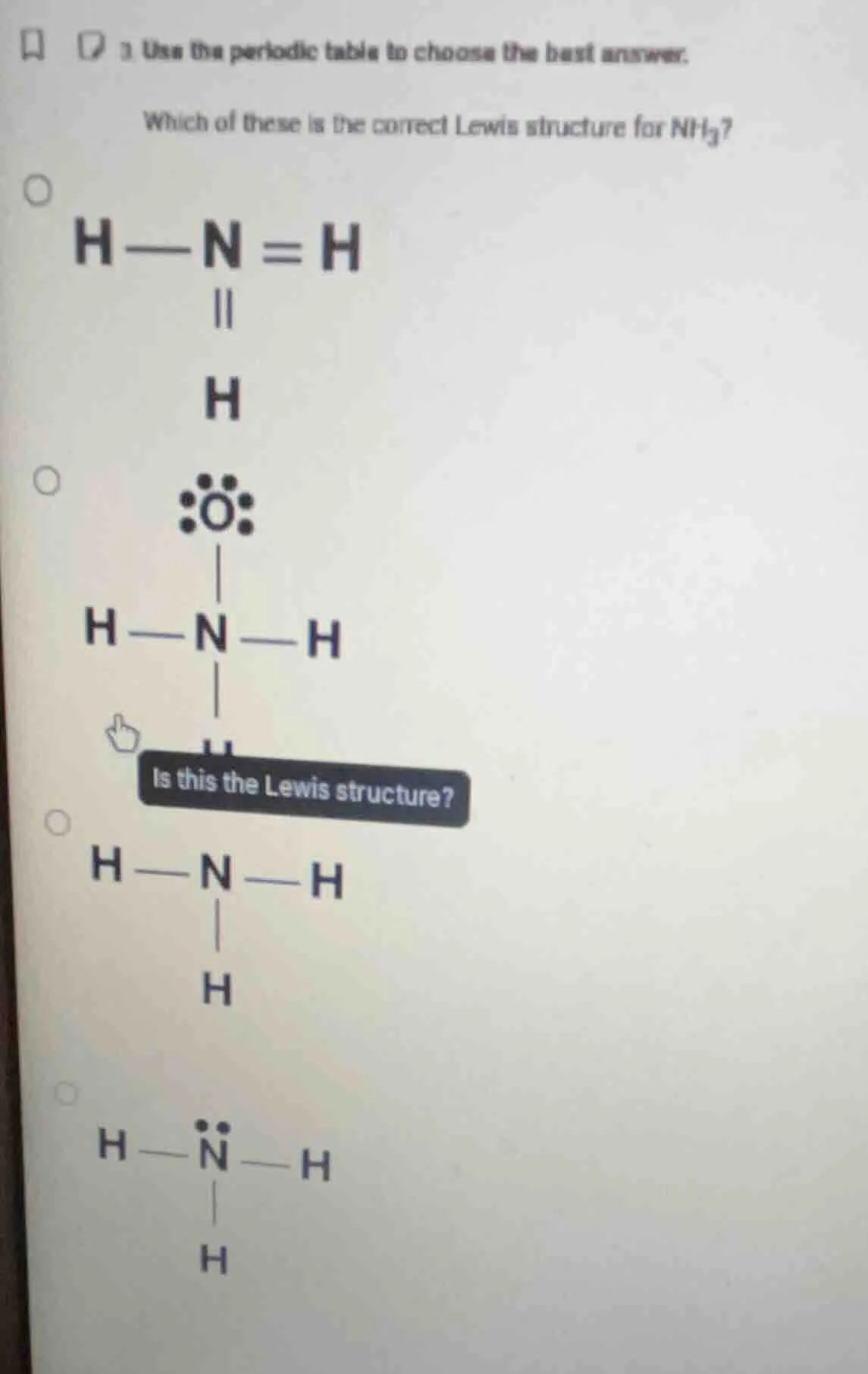 3. use the periodic table to choose the best answer. which of these is …
