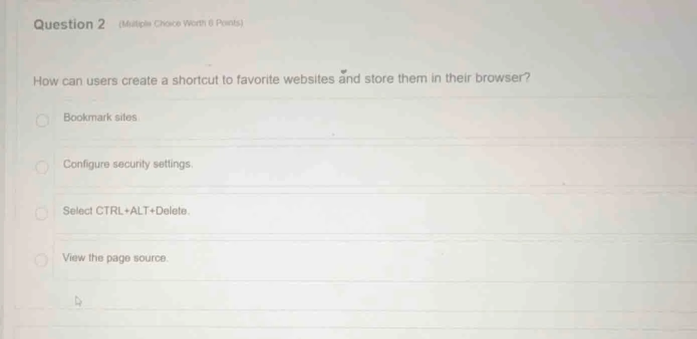 question 2 (multiple choice worth 0 points) how can users create a shor…