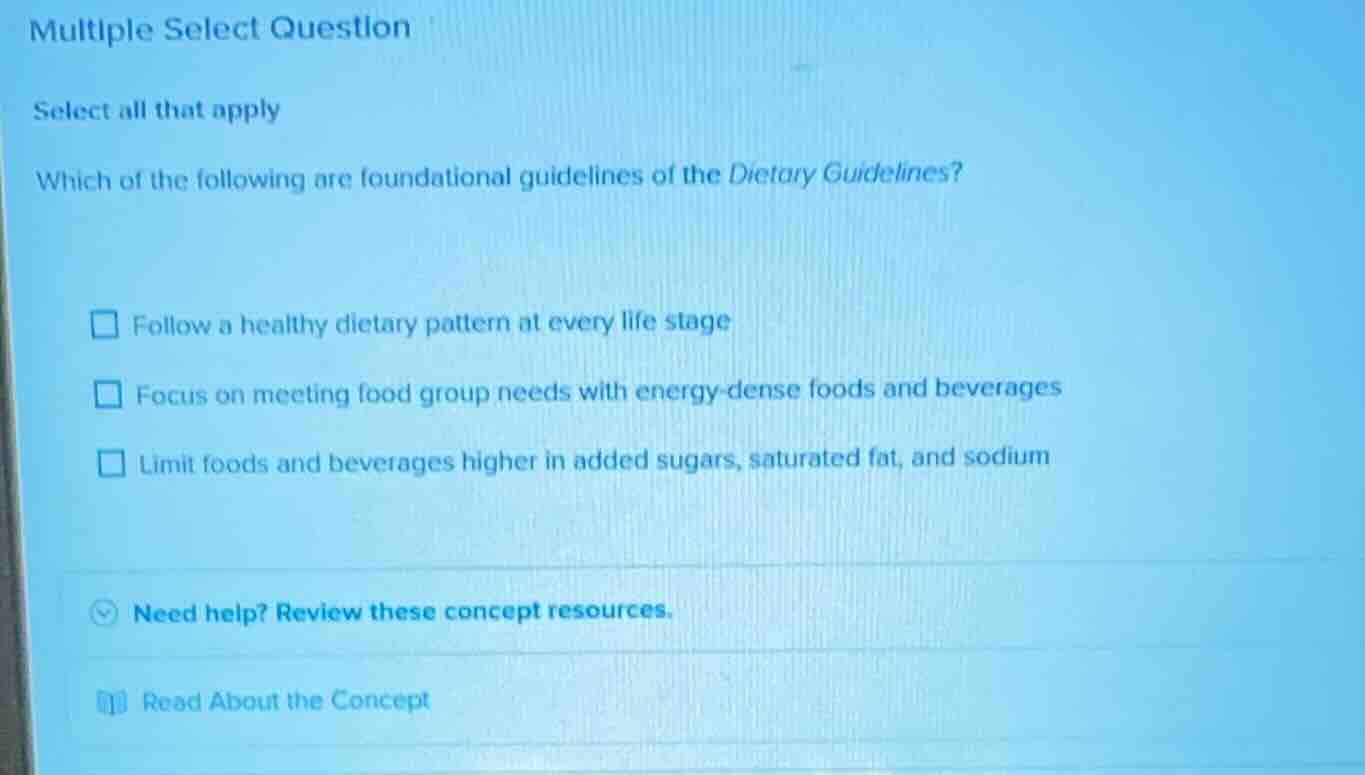 multiple select question select all that apply which of the following a…