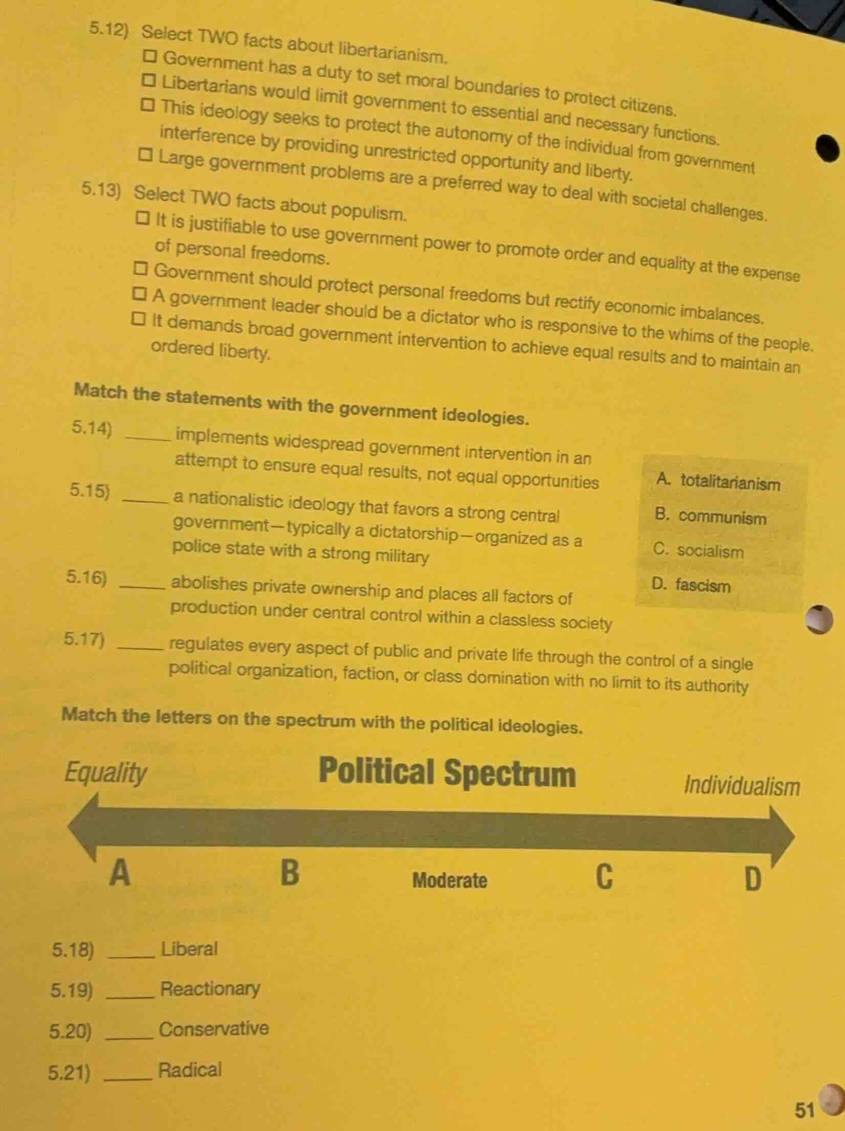 5.12) select two facts about libertarianism. □ government has a duty to…