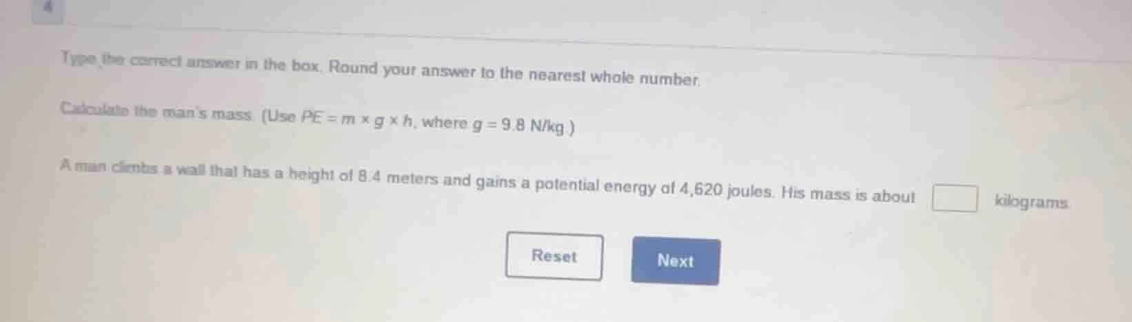 type the correct answer in the box. round your answer to the nearest wh…