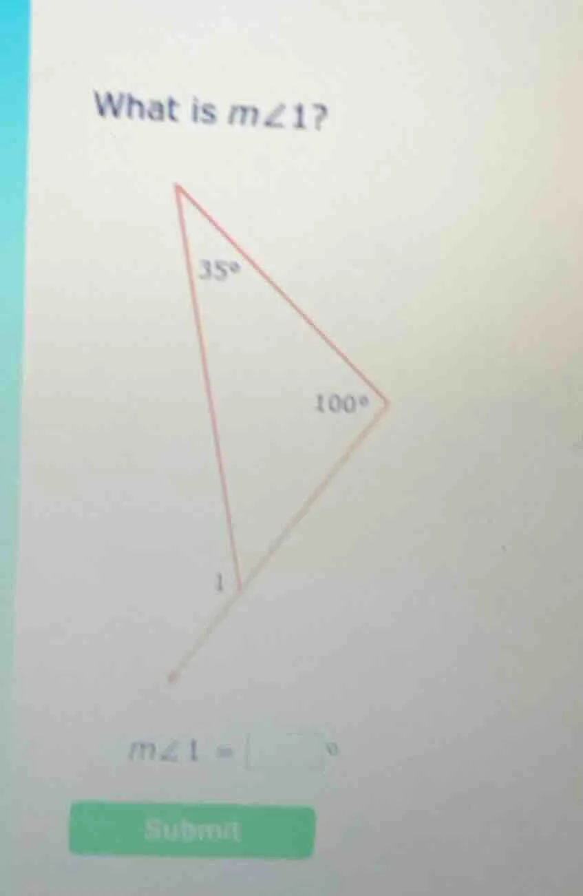 what is ( mangle 1 )? ( mangle 1 = square^circ ) submit