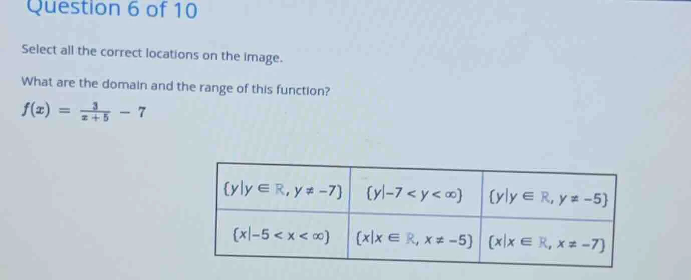 question 6 of 10 select all the correct locations on the image. what ar…