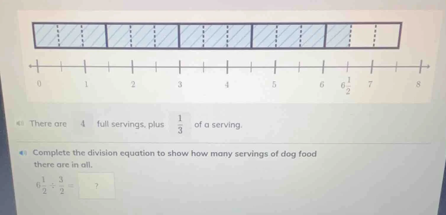 40 there are 4 full servings, plus \\(\frac{1}{3}\\) of a serving. 41 c…