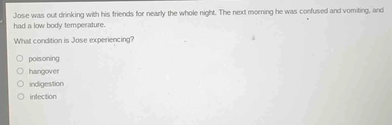 jose was out drinking with his friends for nearly the whole night. the …