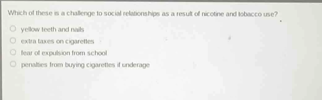 which of these is a challenge to social relationships as a result of ni…