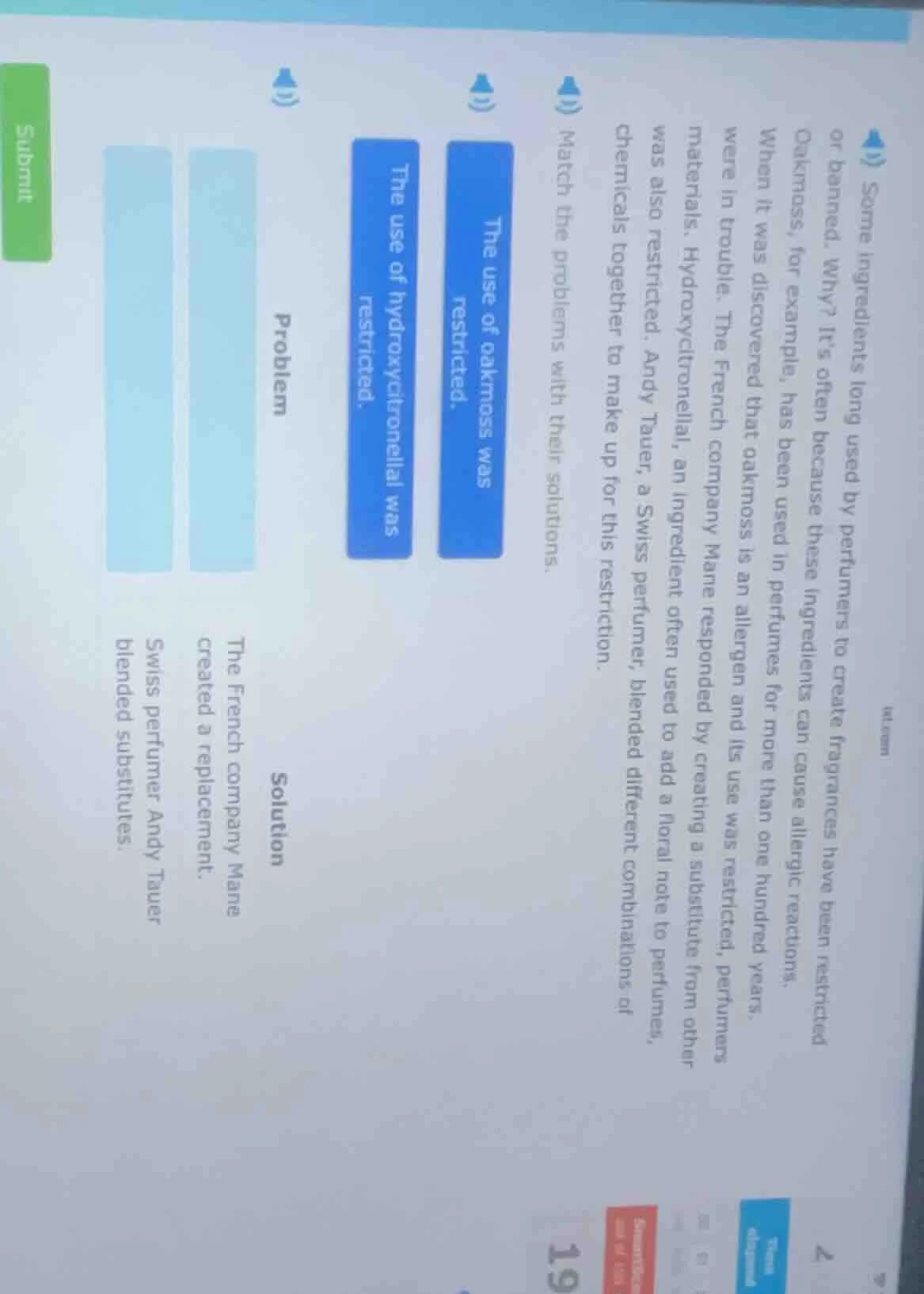 some ingredients long used by perfumers to create fragrances have been …