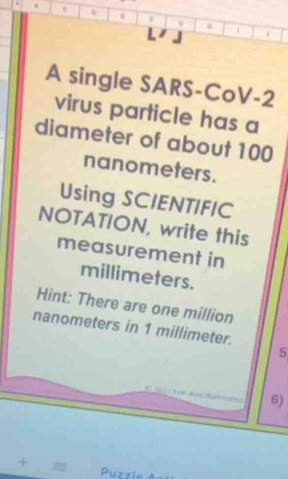 a single sars - cov - 2 virus particle has a diameter of about 100 nano…