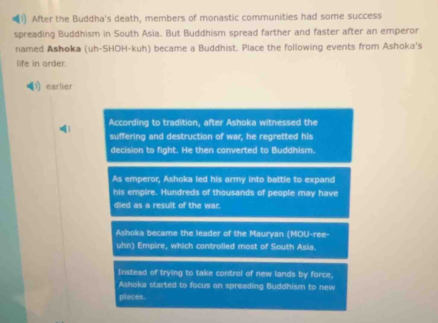 after the buddha’s death, members of monastic communities had some succ…