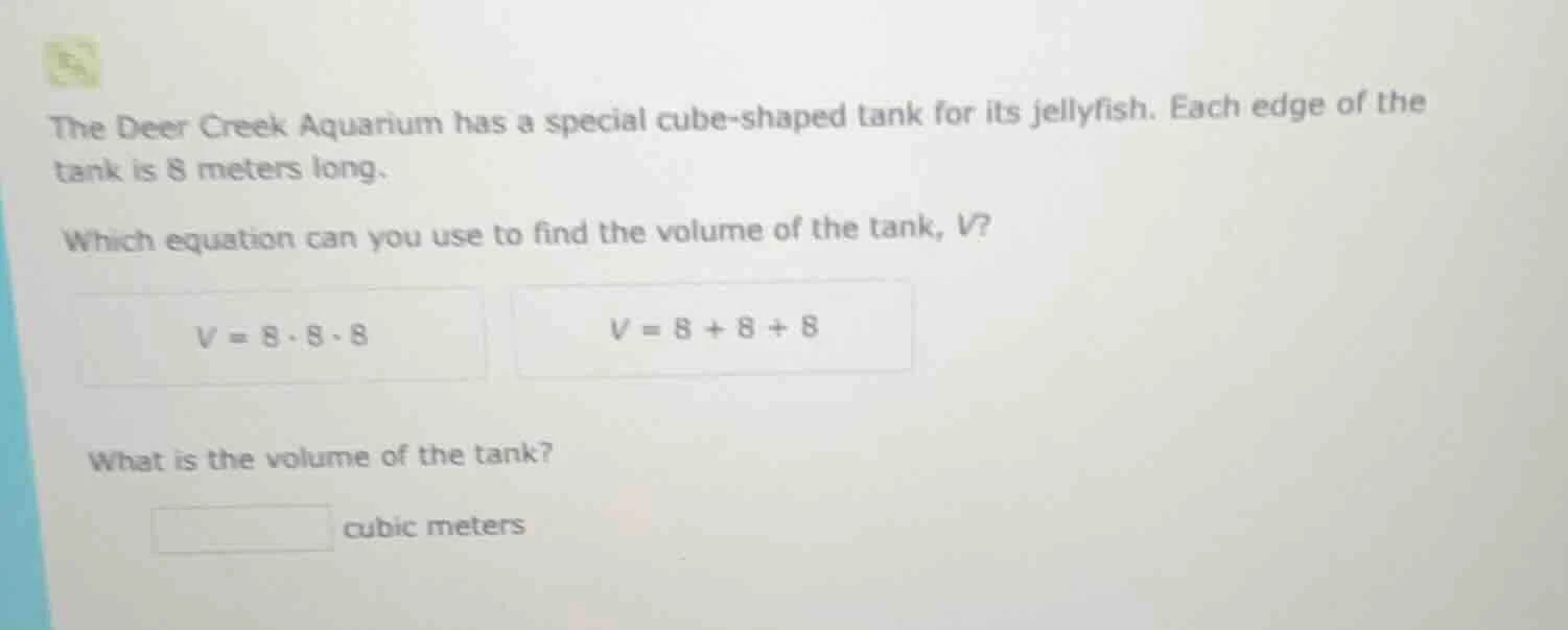 the deer creek aquarium has a special cube - shaped tank for its jellyf…