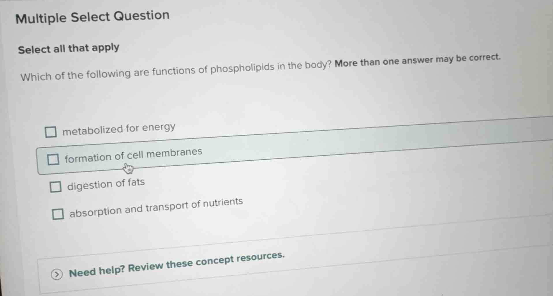 multiple select question select all that apply which of the following a…