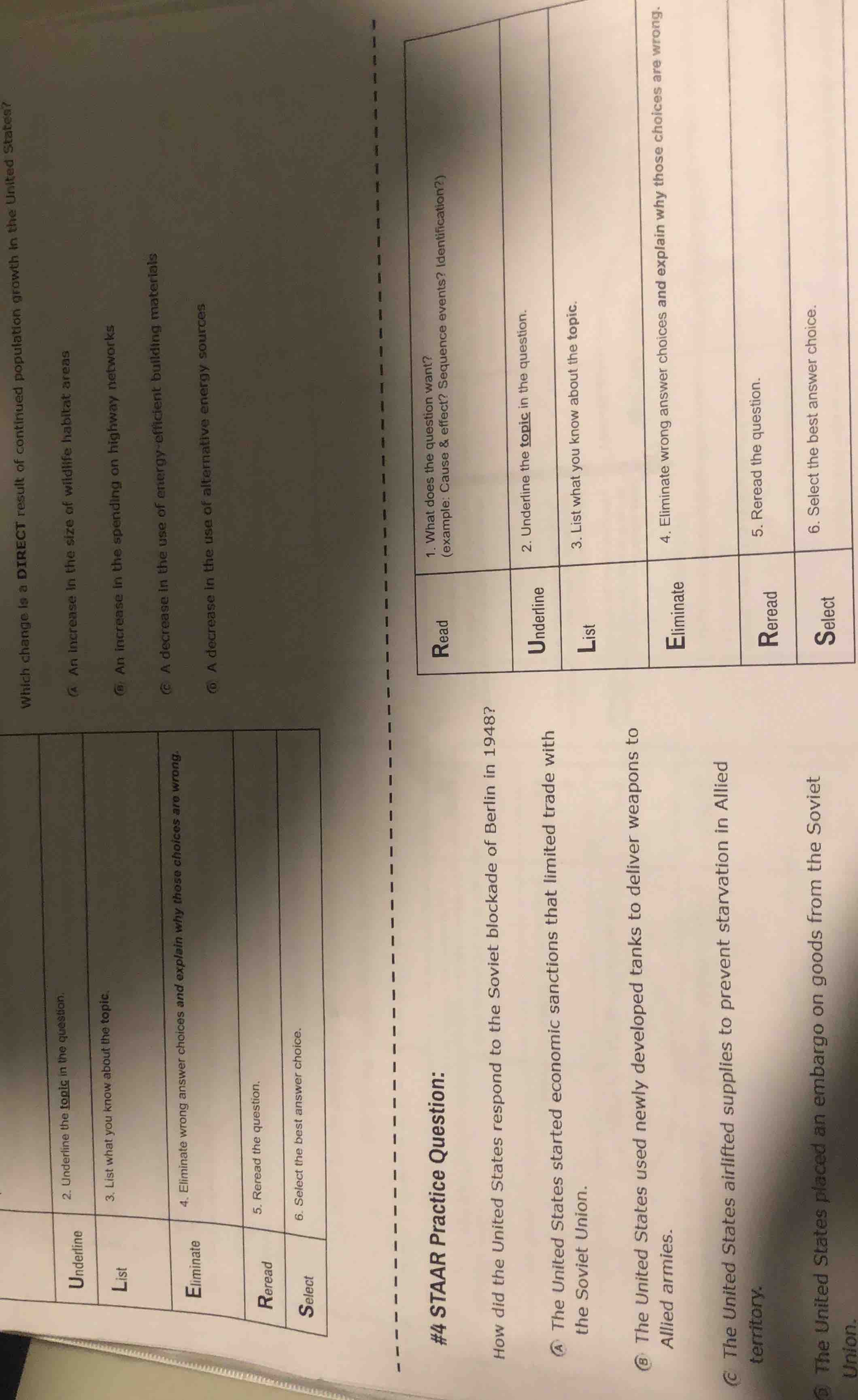 which change is a direct result of continued population growth in the u…