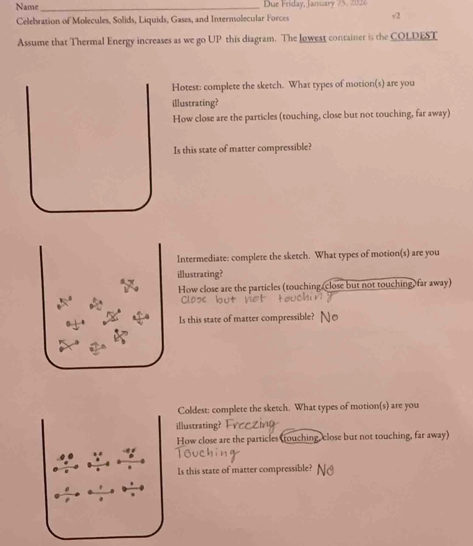 name _______________________________ due friday, january 25, 2026 celeb…
