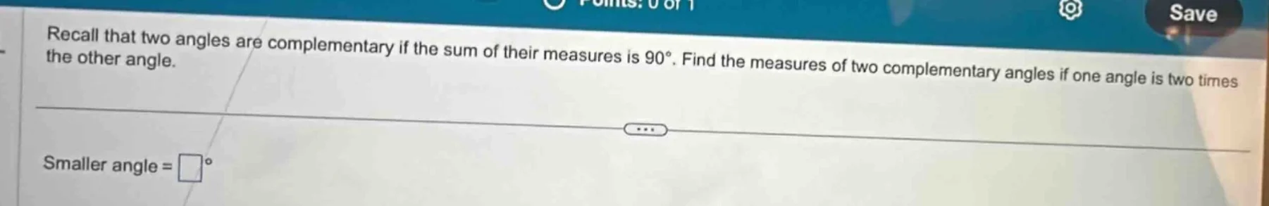 recall that two angles are complementary if the sum of their measures i…