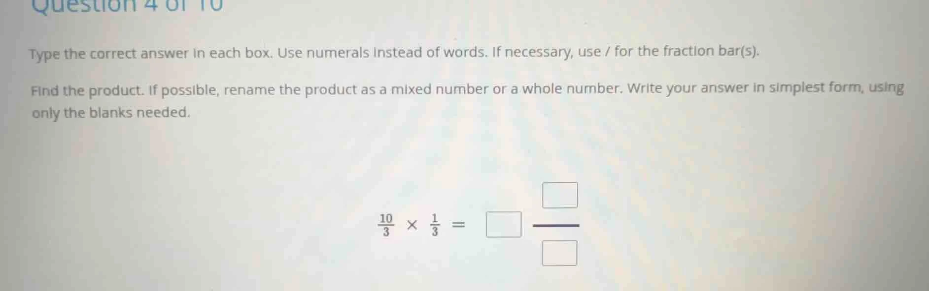 type the correct answer in each box. use numerals instead of words. if …