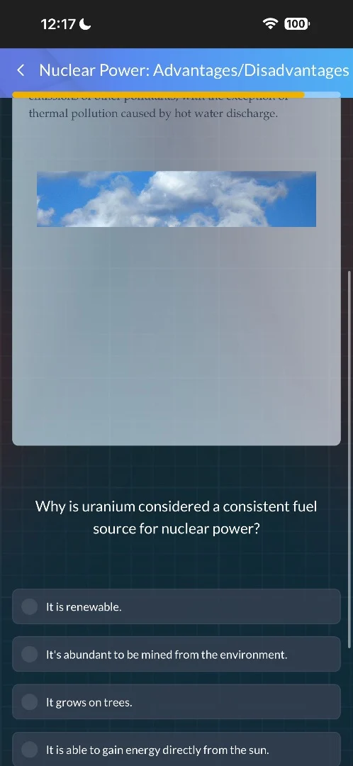 nuclear power: advantages/disadvantages thermal pollution caused by hot…