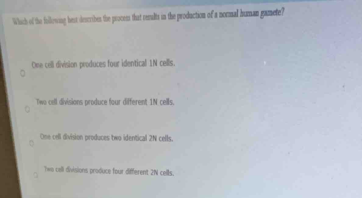 which of the following best describes the process that results in the p…