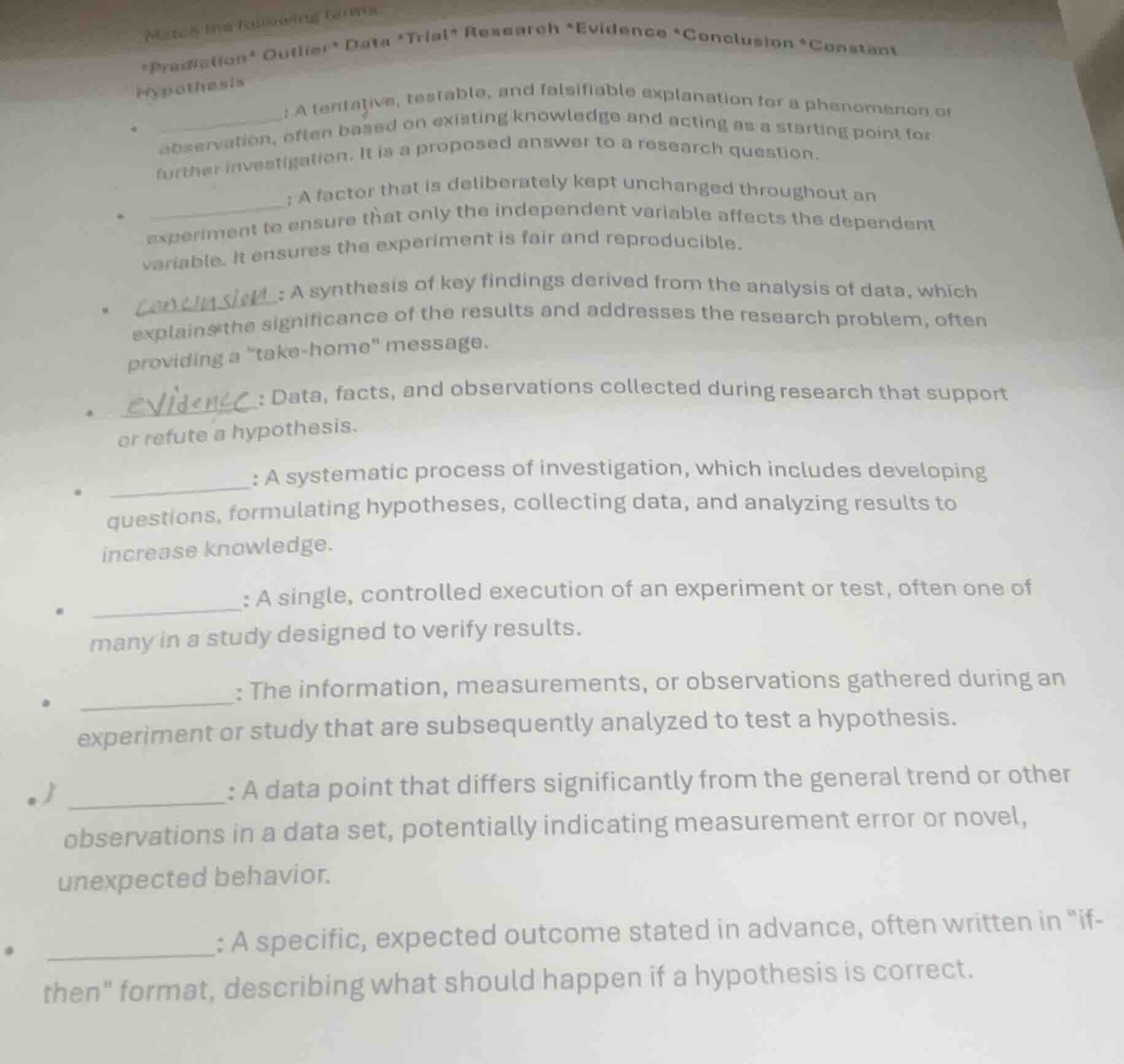 match the following terms: *prediction* *outlier* *data* *trial* *resea…