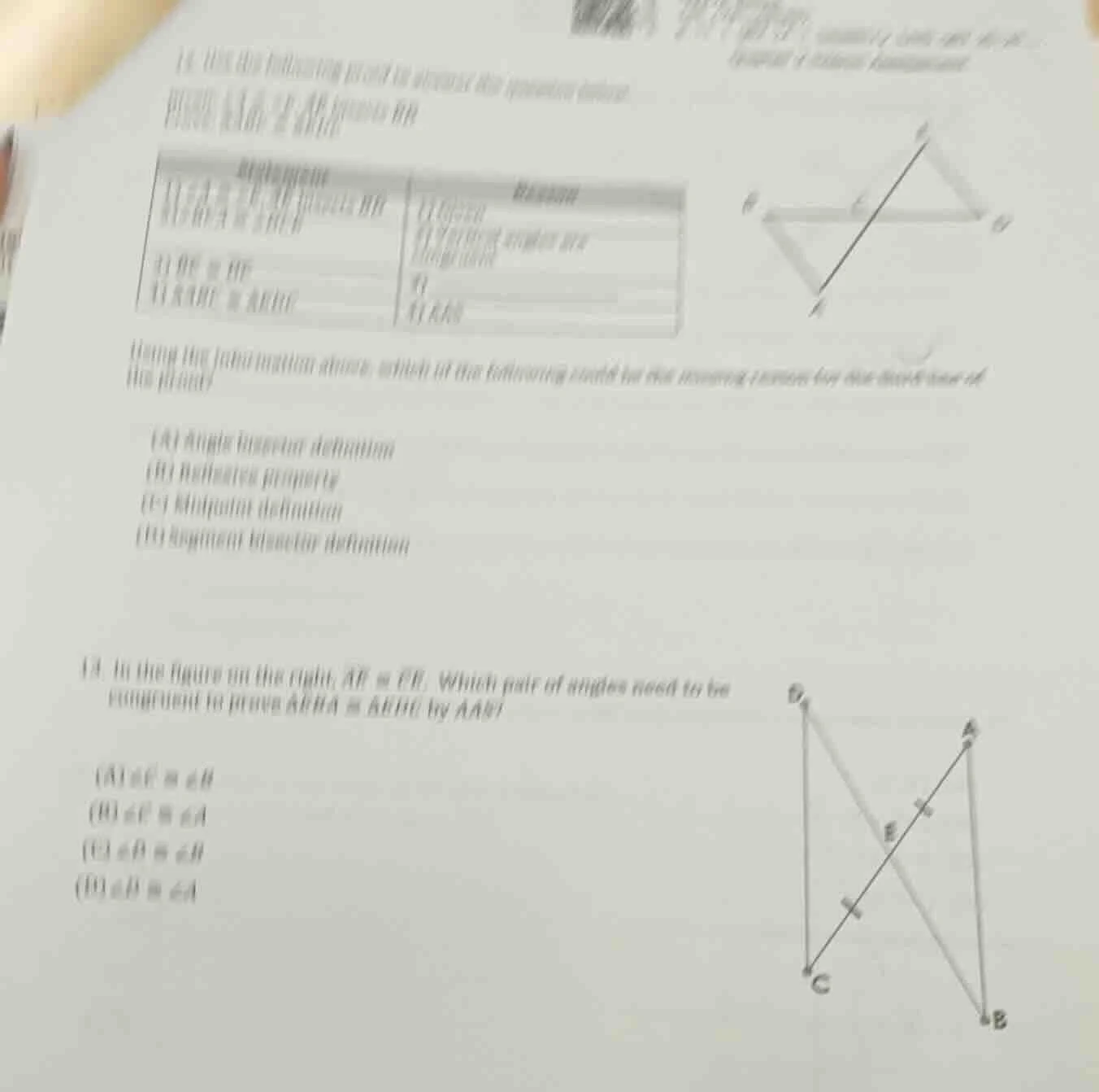 13. use the induction proof to reverse the problem below. prove: ab ≅ d…