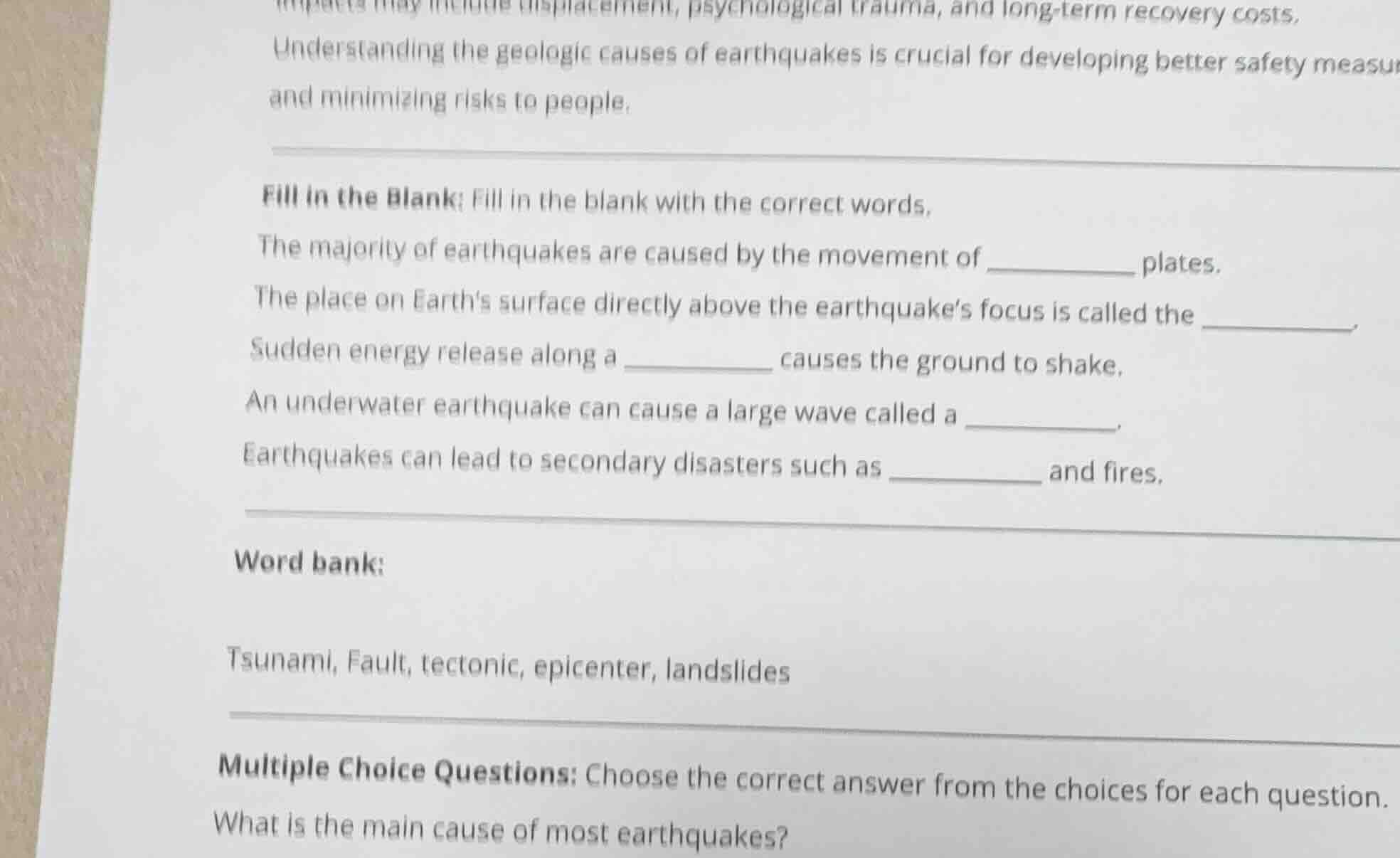 fill in the blank: fill in the blank with the correct words. the majori…