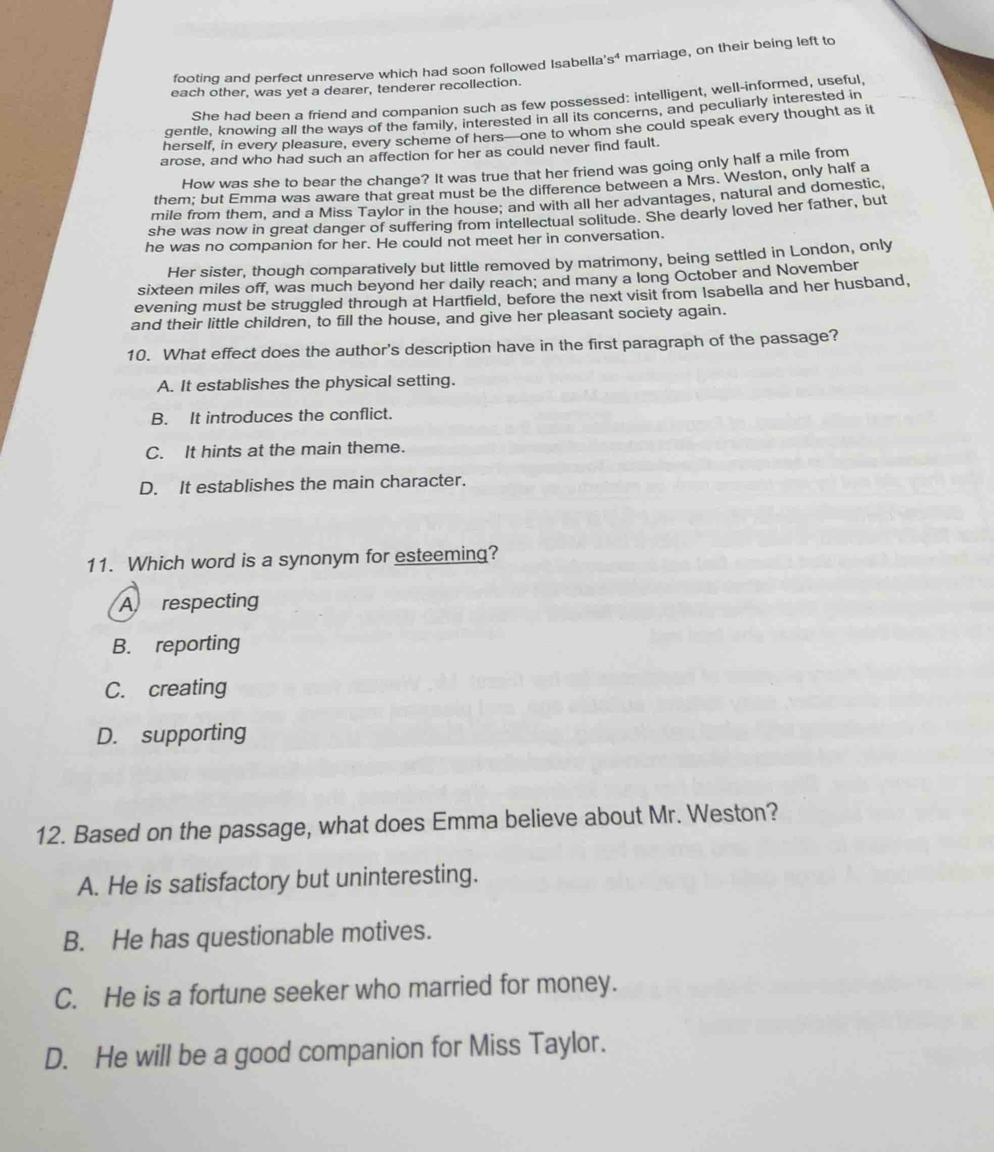 footing and perfect unreserve which had soon followed isabellas⁴ marria…