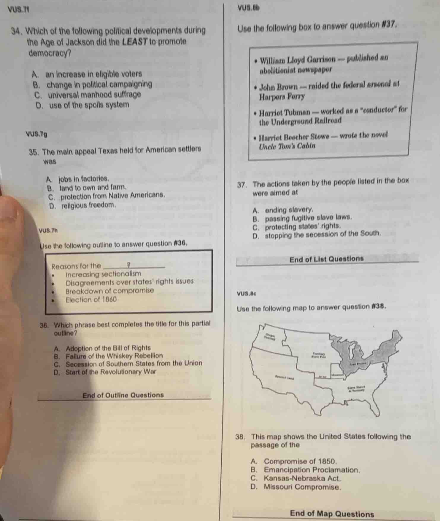 vus.7f 34. which of the following political developments during the age…