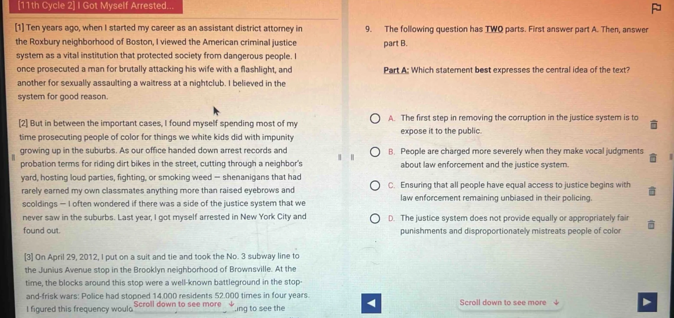 11th cycle 2 i got myself arrested... 1 ten years ago, when i started m…