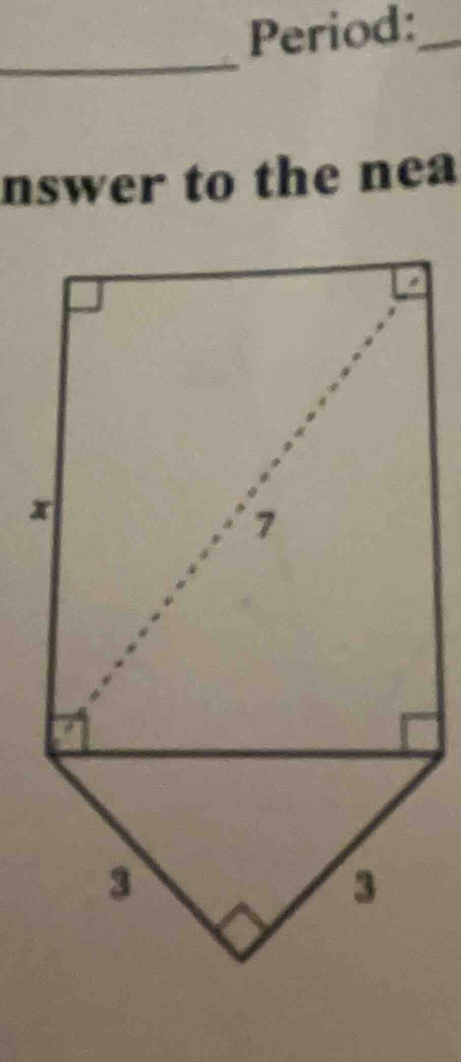 period: answer to the nea