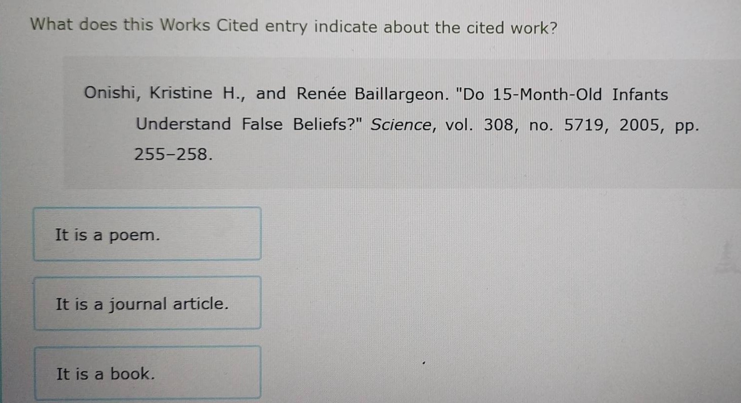what does this works cited entry indicate about the cited work? onishi,…
