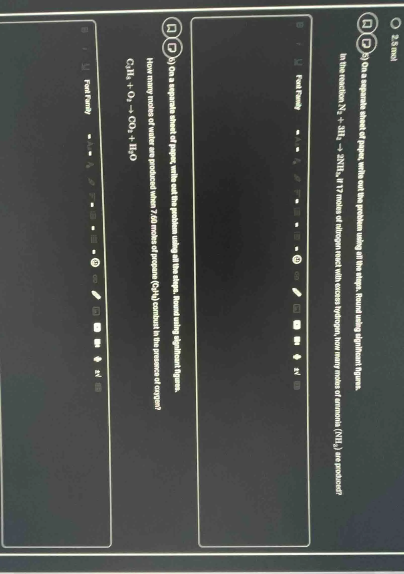 6) on a separate sheet of paper, write out the problem using all the st…