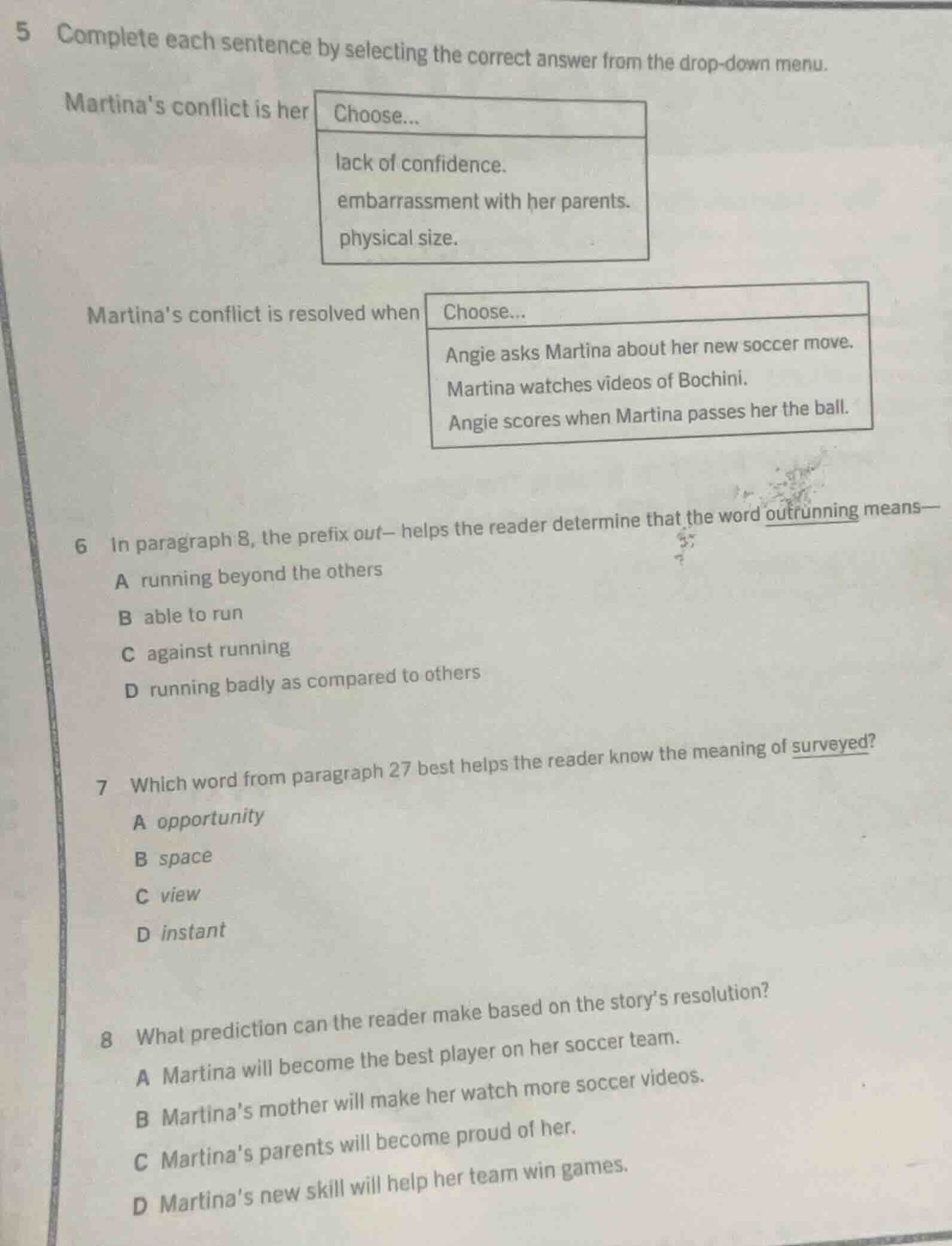 5 complete each sentence by selecting the correct answer from the drop …