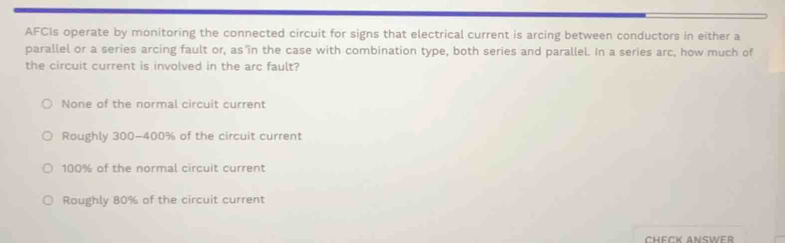 afcis operate by monitoring the connected circuit for signs that electr…