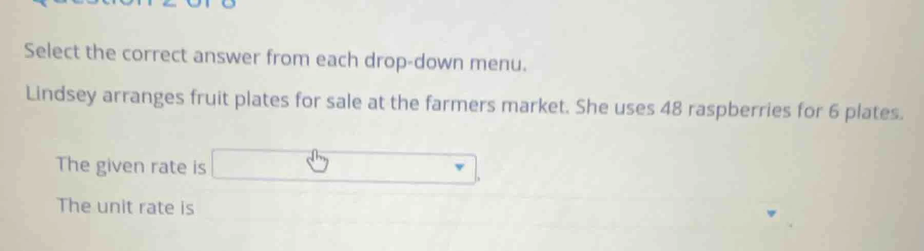 select the correct answer from each drop - down menu. lindsey arranges …