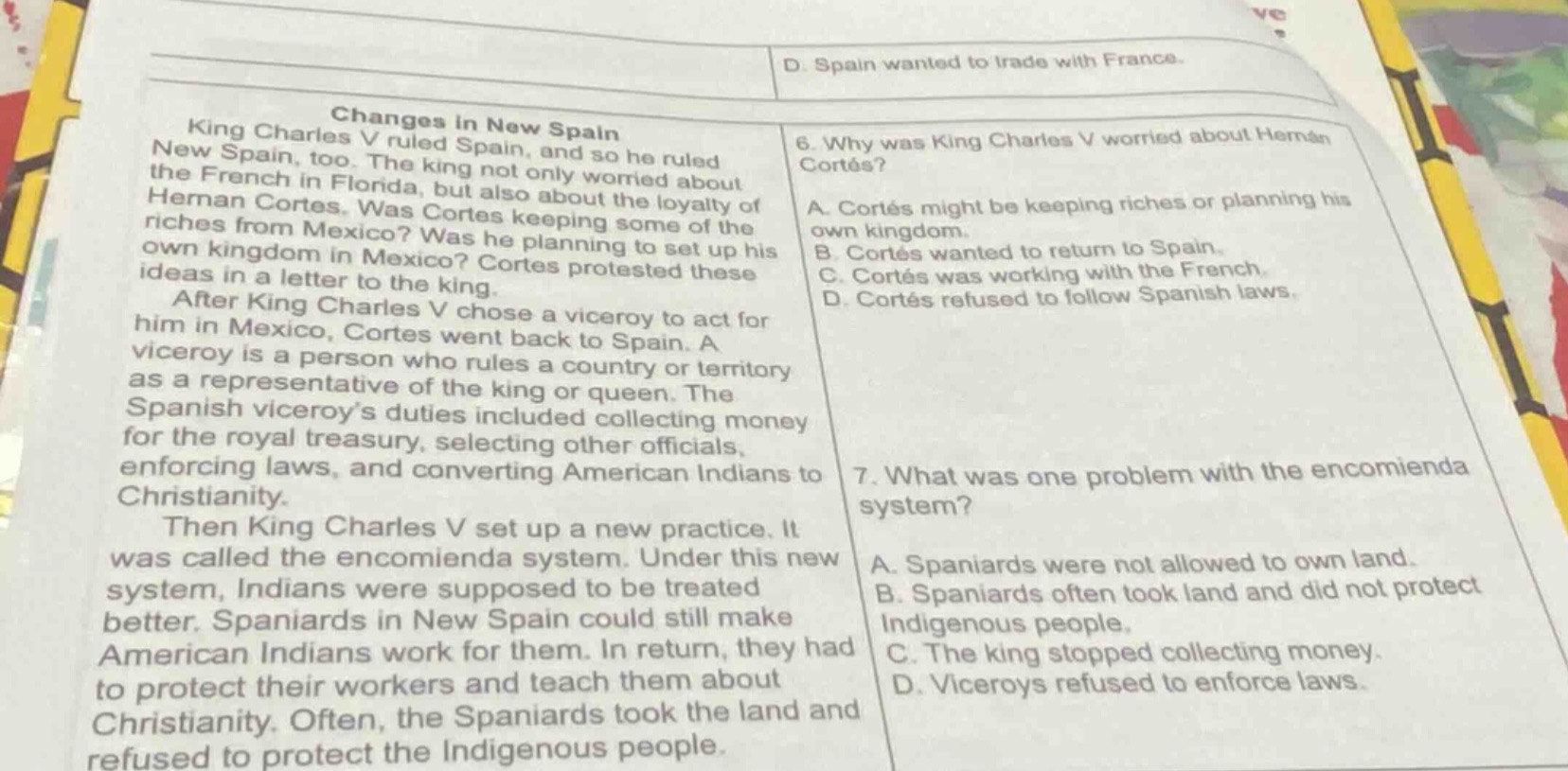 changes in new spain king charles v ruled spain, and so he ruled new sp…