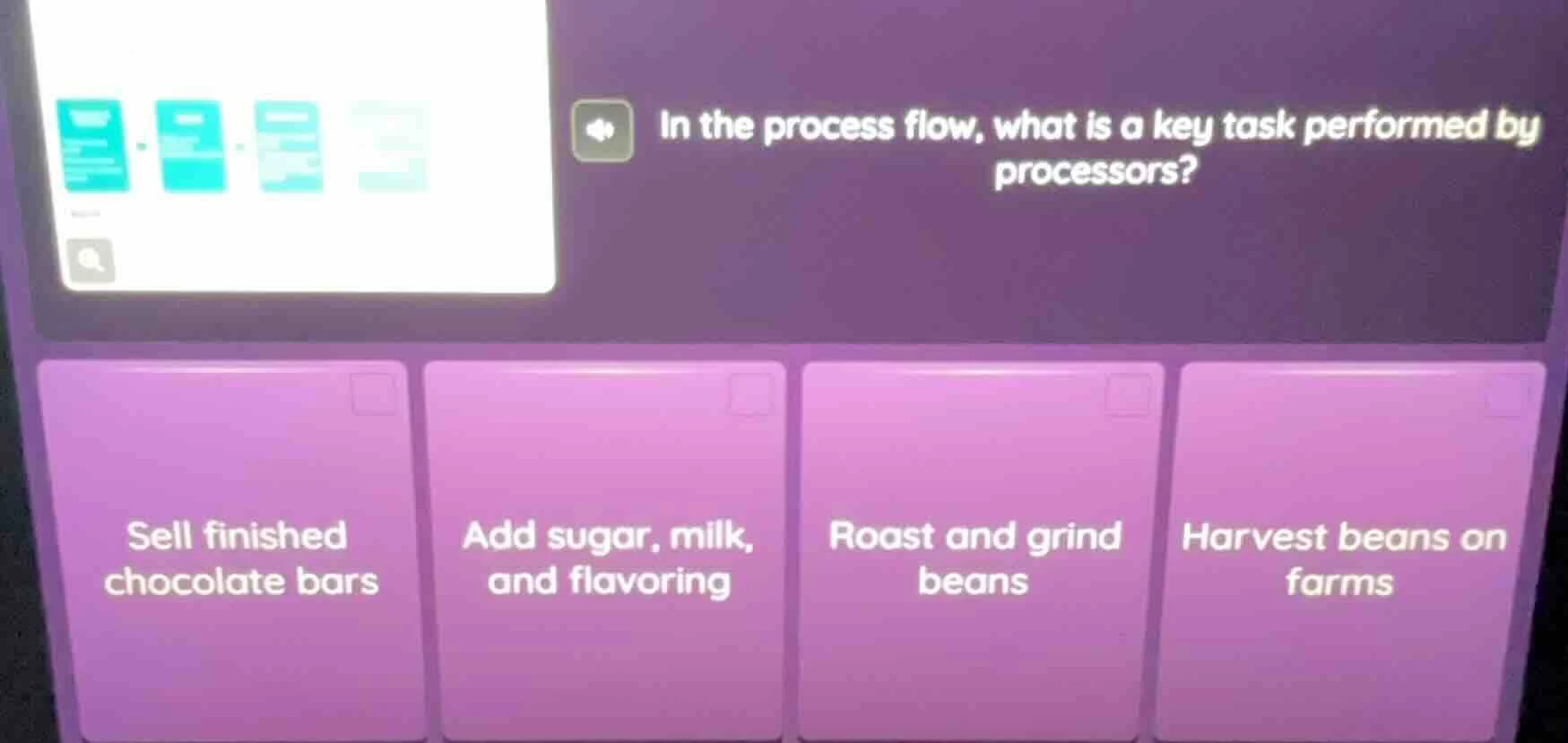 in the process flow, what is a key task performed by processors? sell f…