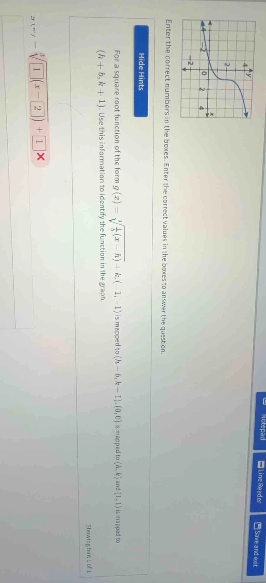 enter the correct numbers in the boxes. enter the correct values in the…