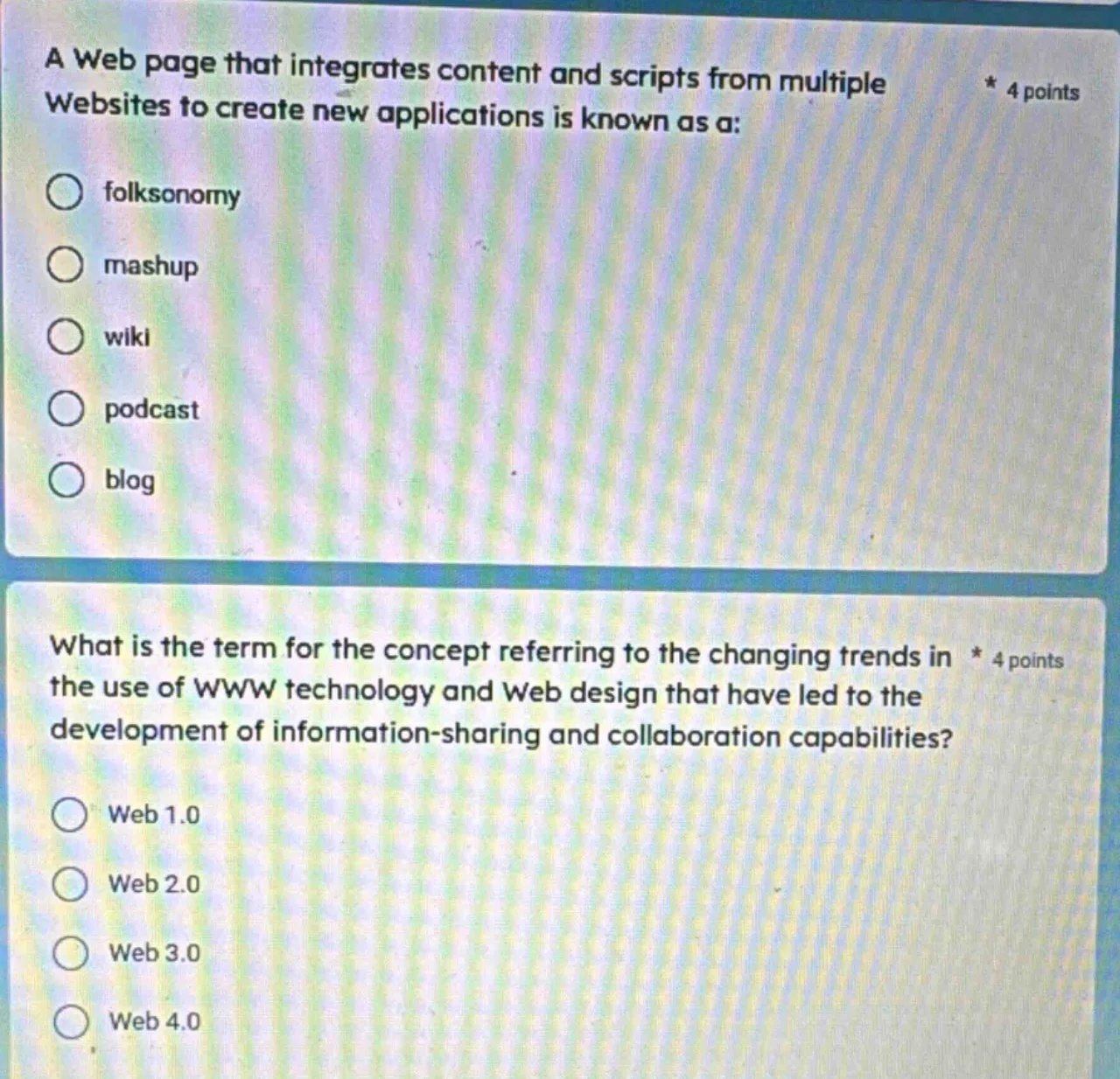 a web page that integrates content and scripts from multiple websites t…
