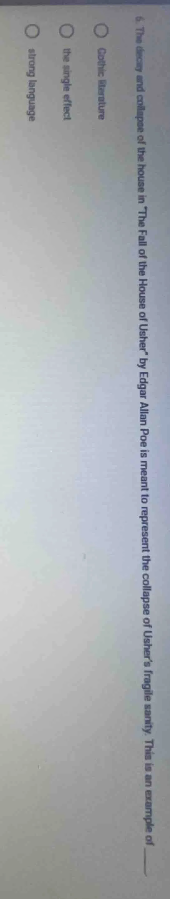 5. the decay and collapse of the house in the fall of the house of ushe…