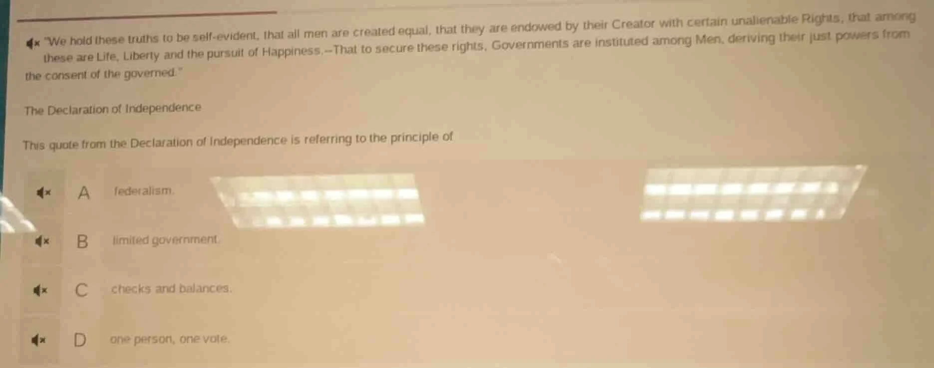 ★ \we hold these truths to be self - evident, that all men are created …
