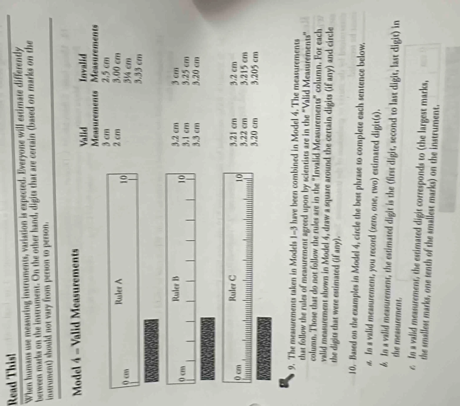 read this! when humans use measuring instruments, variation is expected…