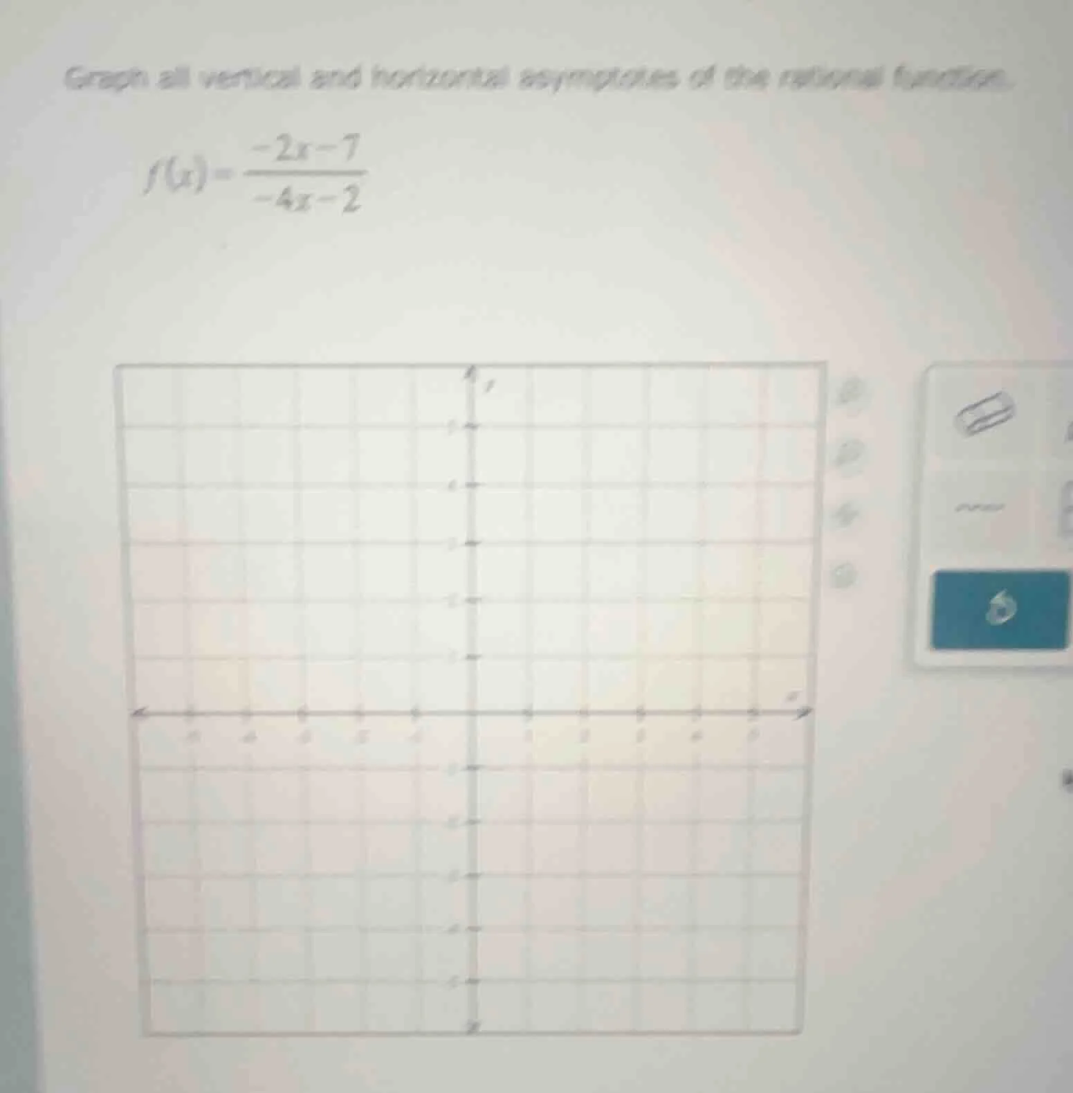 graph all vertical and horizontal asymptotes of the rational function. …