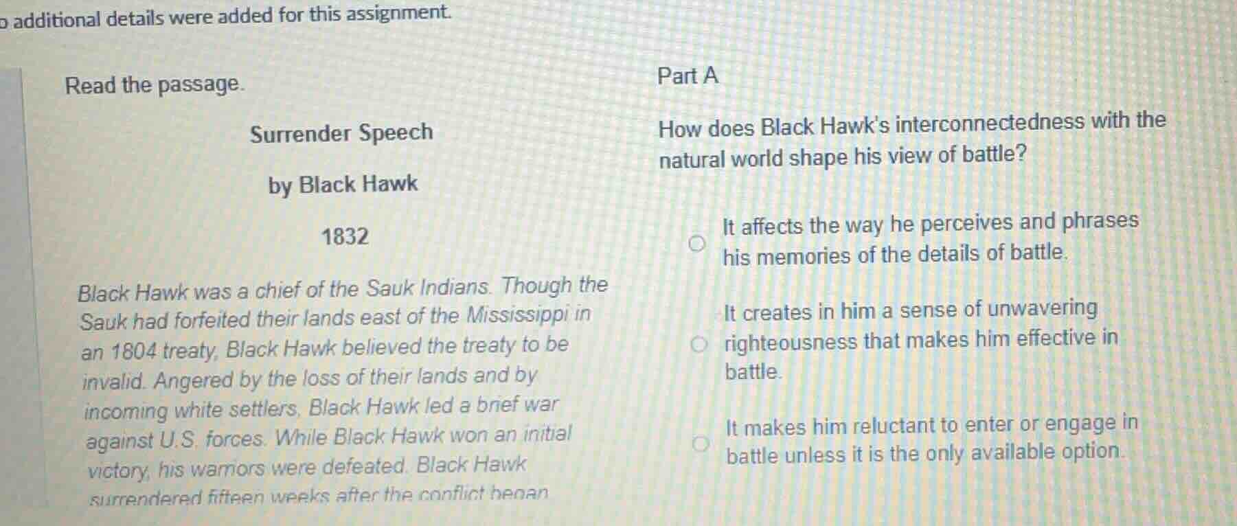 additional details were added for this assignment. read the passage. su…