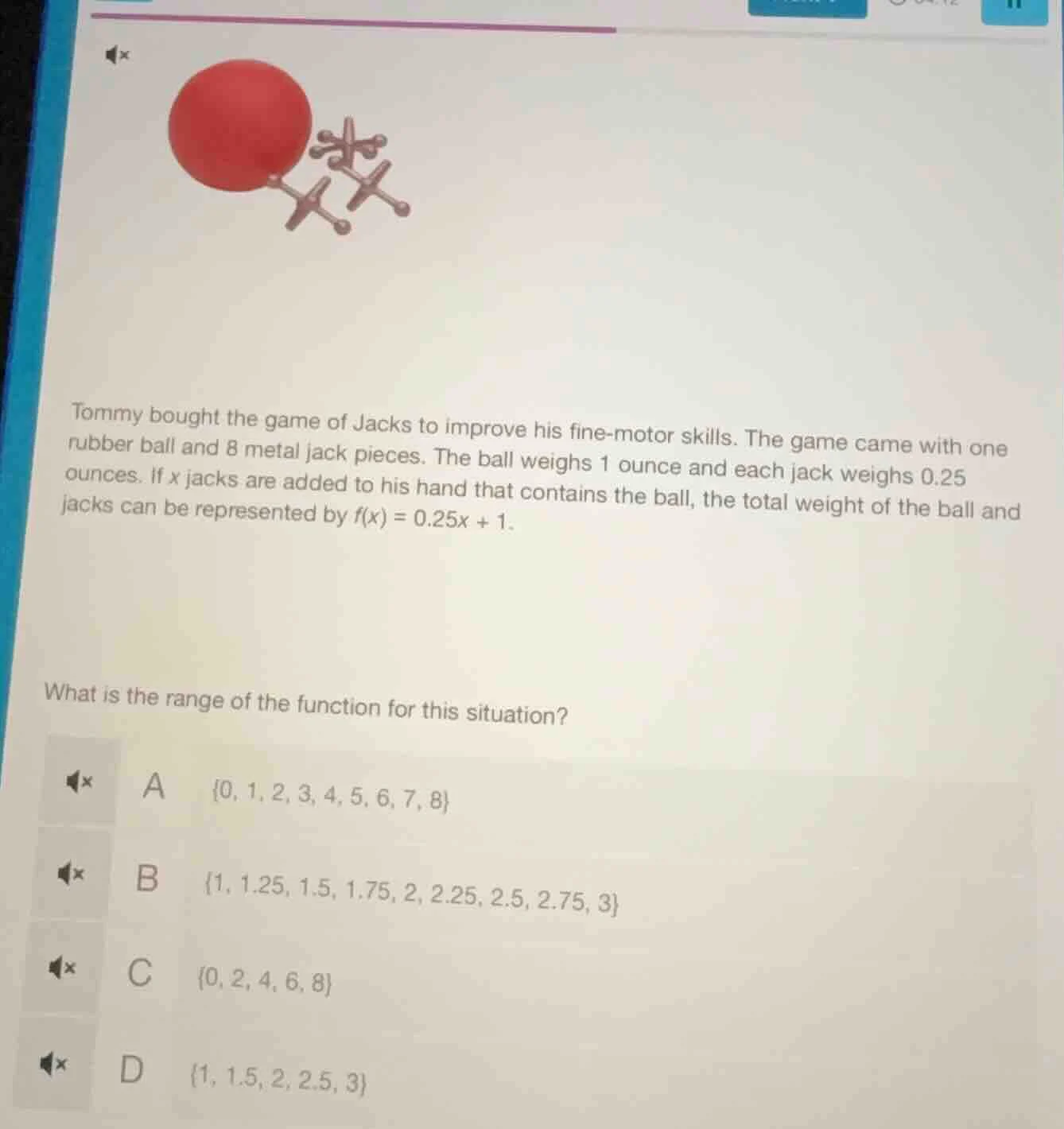 tommy bought the game of jacks to improve his fine - motor skills. the …